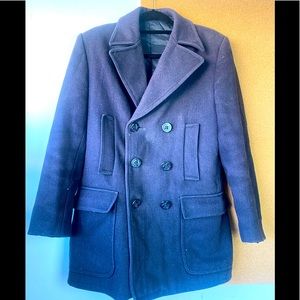 Vintage Navy Peacoat. Early 1970’s. Size 39-40 reg
